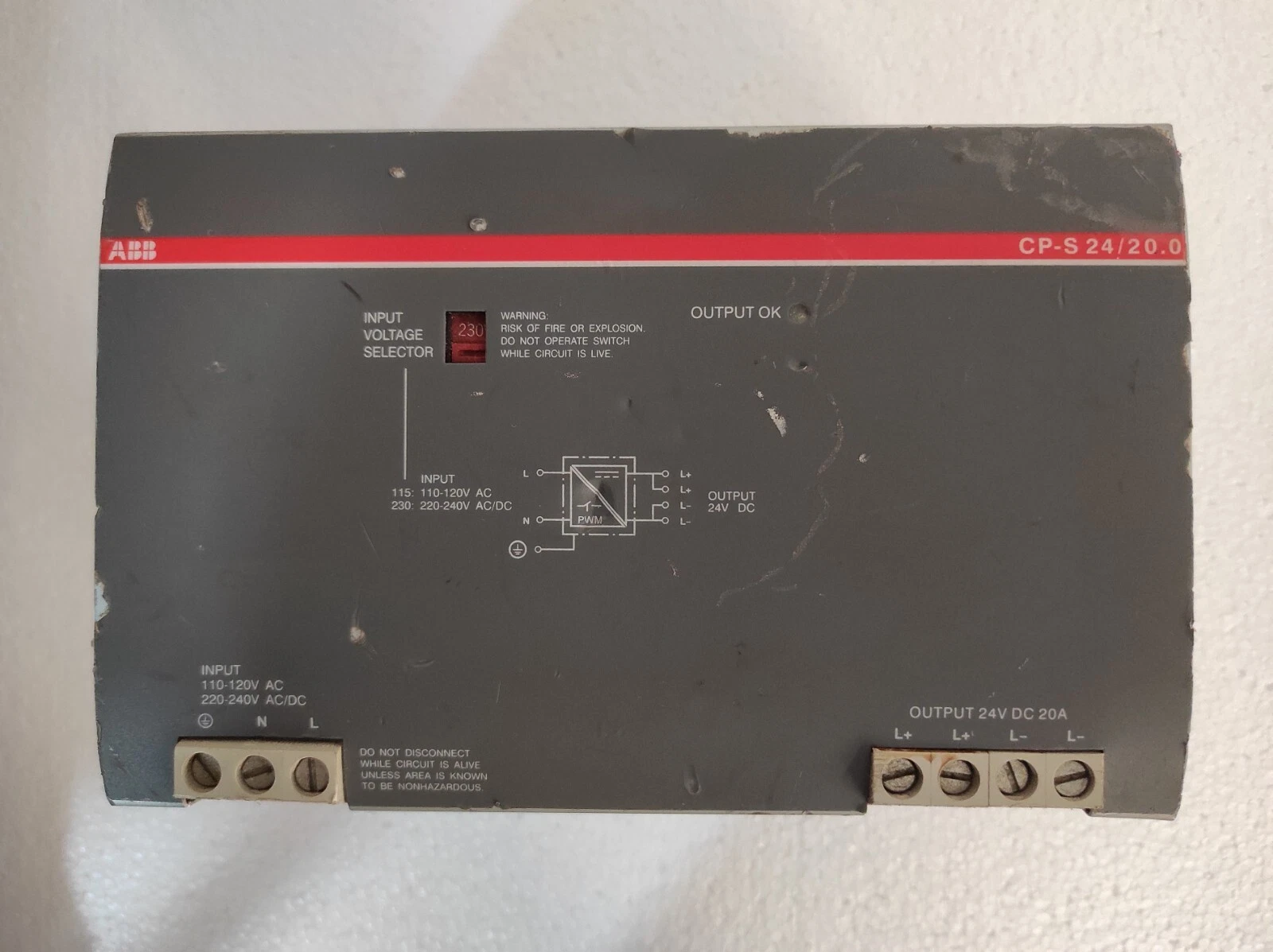 ABB cp-s24/20.0 / CP-S24/20.0 Switch Mode Power Supply #2